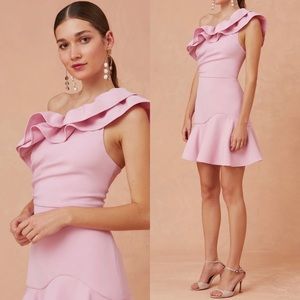 Keepsake The Label Pink Compose Mini dress XS 0-2